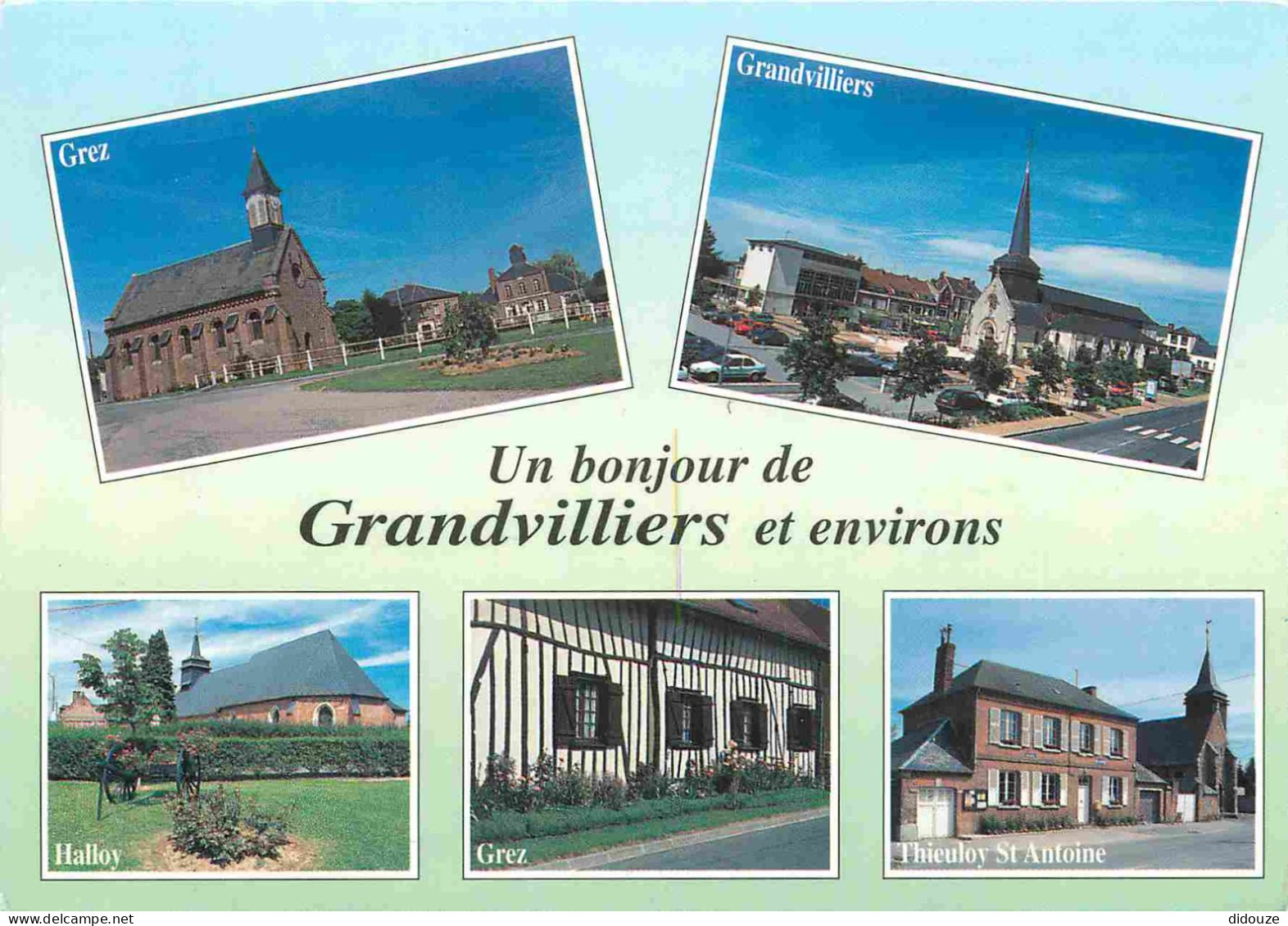 60 - Grandvilliers - Et Ses Environs - Multivues - CPM - Voir Scans Recto-Verso - Grandvilliers