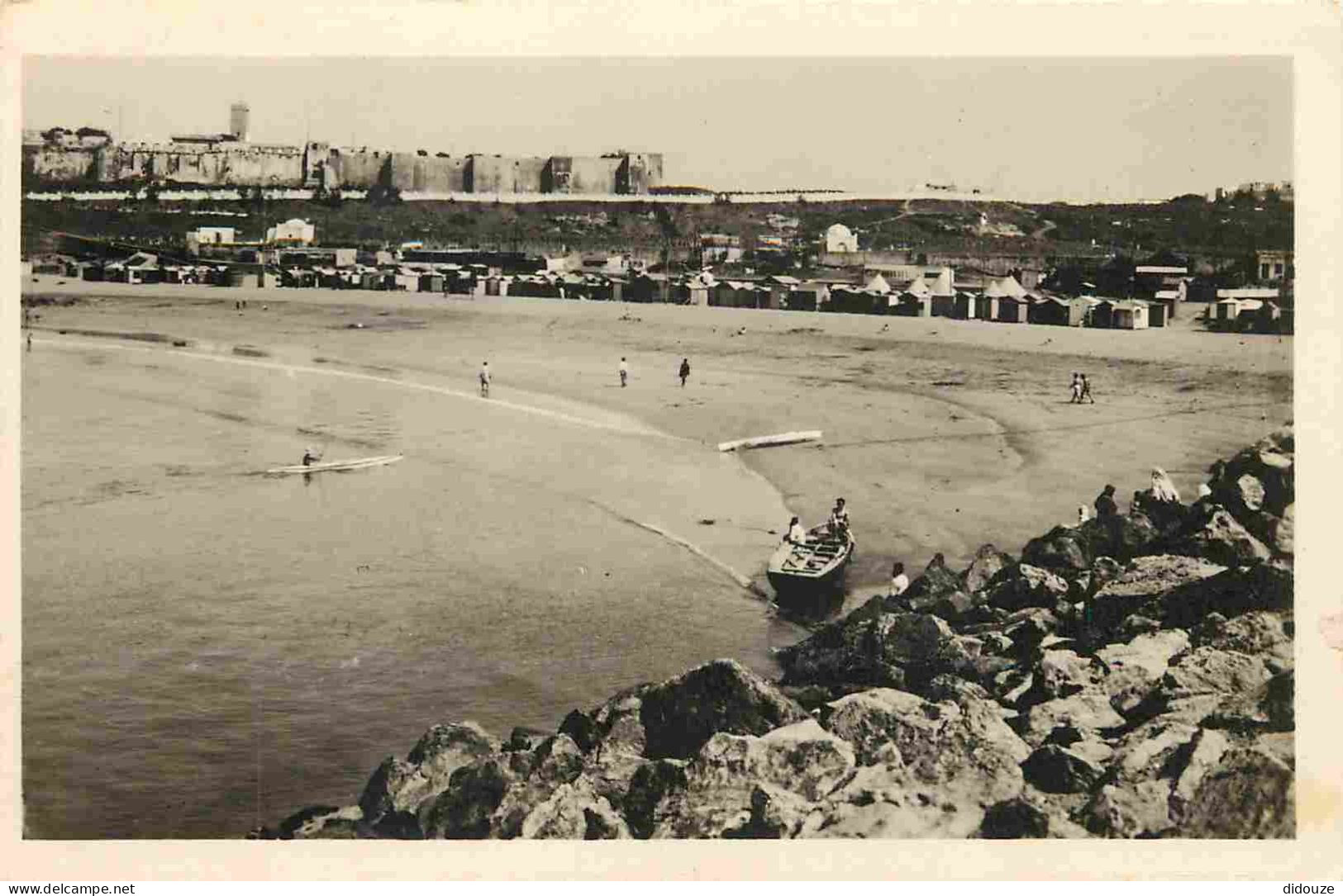 Maroc - Rabat - La Plage - Animée - CPSM Format CPA - Voir Scans Recto-Verso - Rabat