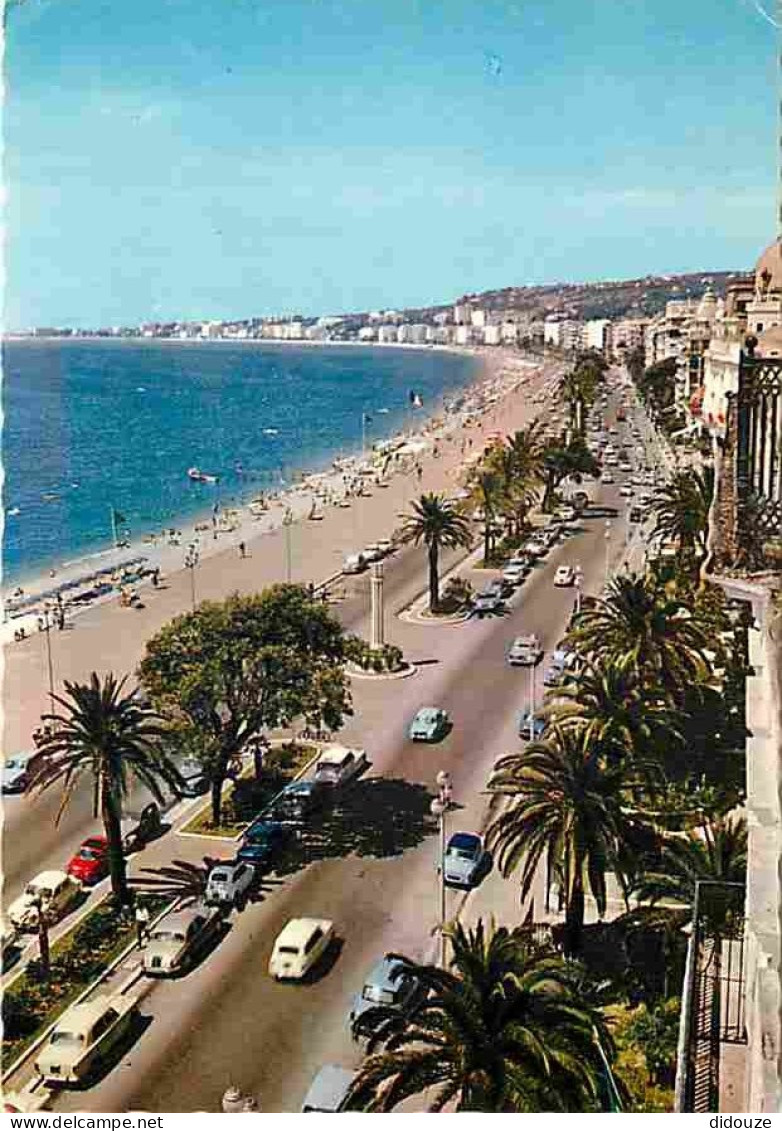 06 - Nice - La Promenade Des Anglais - Automobiles - CPM - Voir Scans Recto-Verso - Transport Urbain - Auto, Autobus Et Tramway