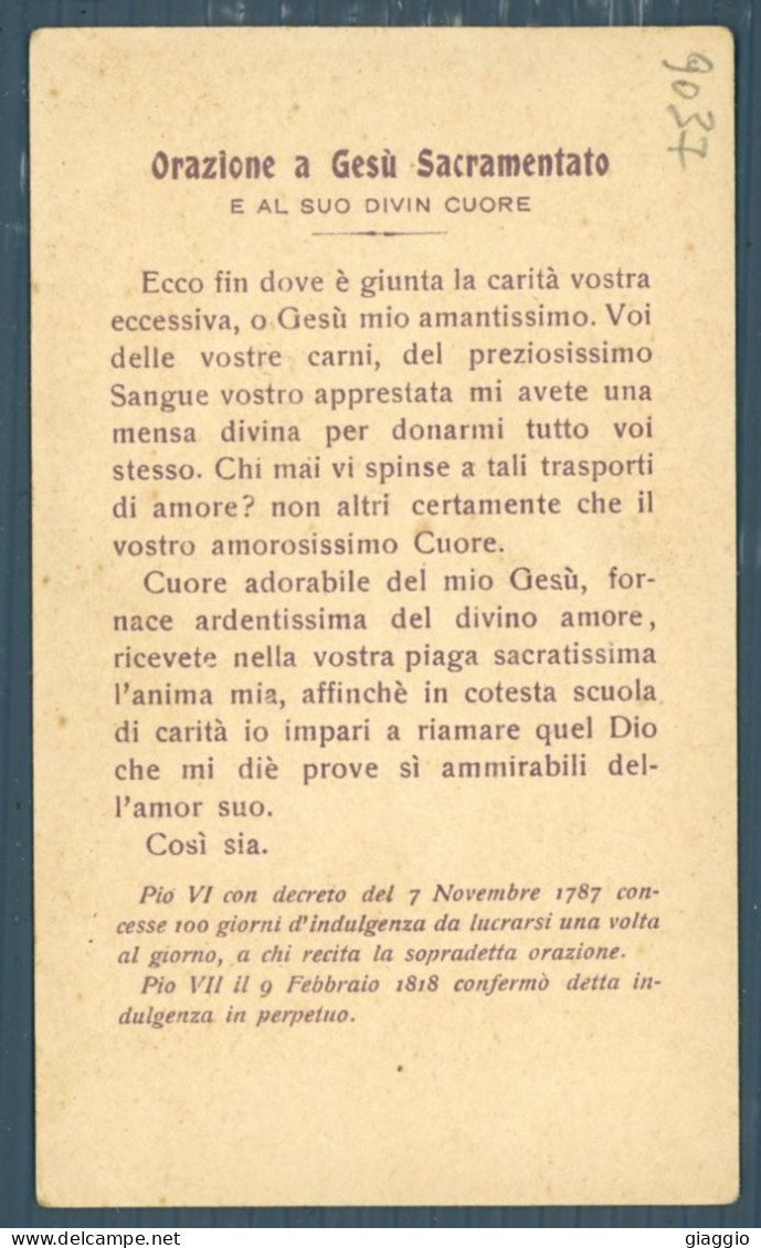 °°° Santino N. 9037 - Dolce Cuore Del Mio Gesù °°° - Religion & Esotérisme