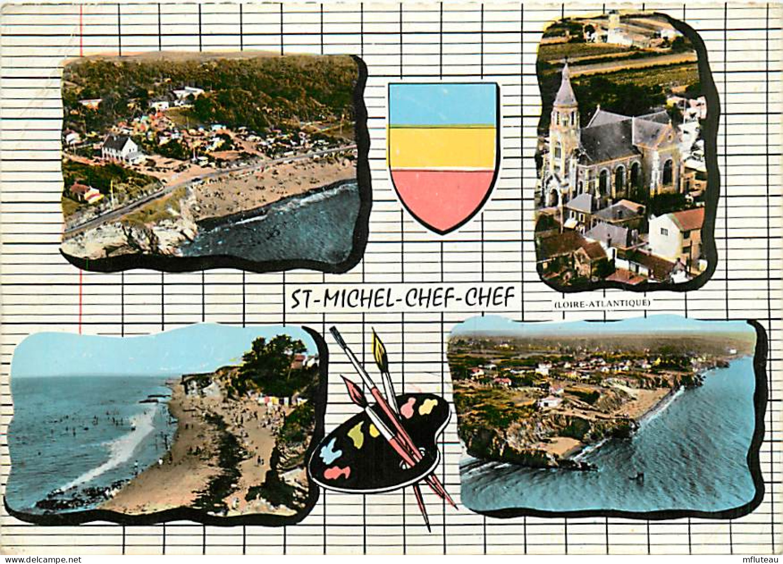 44* ST MICHEL CHEF CHEF Multivues CPSM (10x15cm)         MA70-1006 - Saint-Michel-Chef-Chef