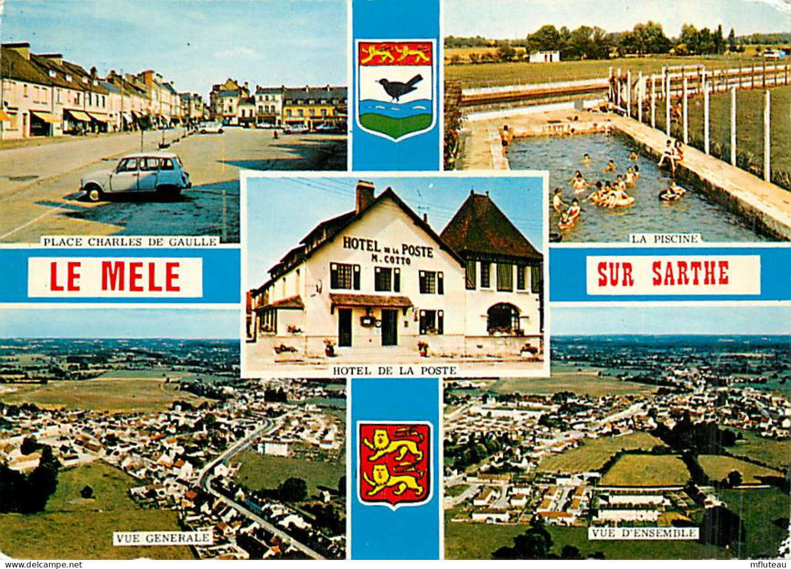 61* LE MELE SUR SARTHE  Multivues  CPM (10x15cm)  MA72-0015 - Le Mêle-sur-Sarthe