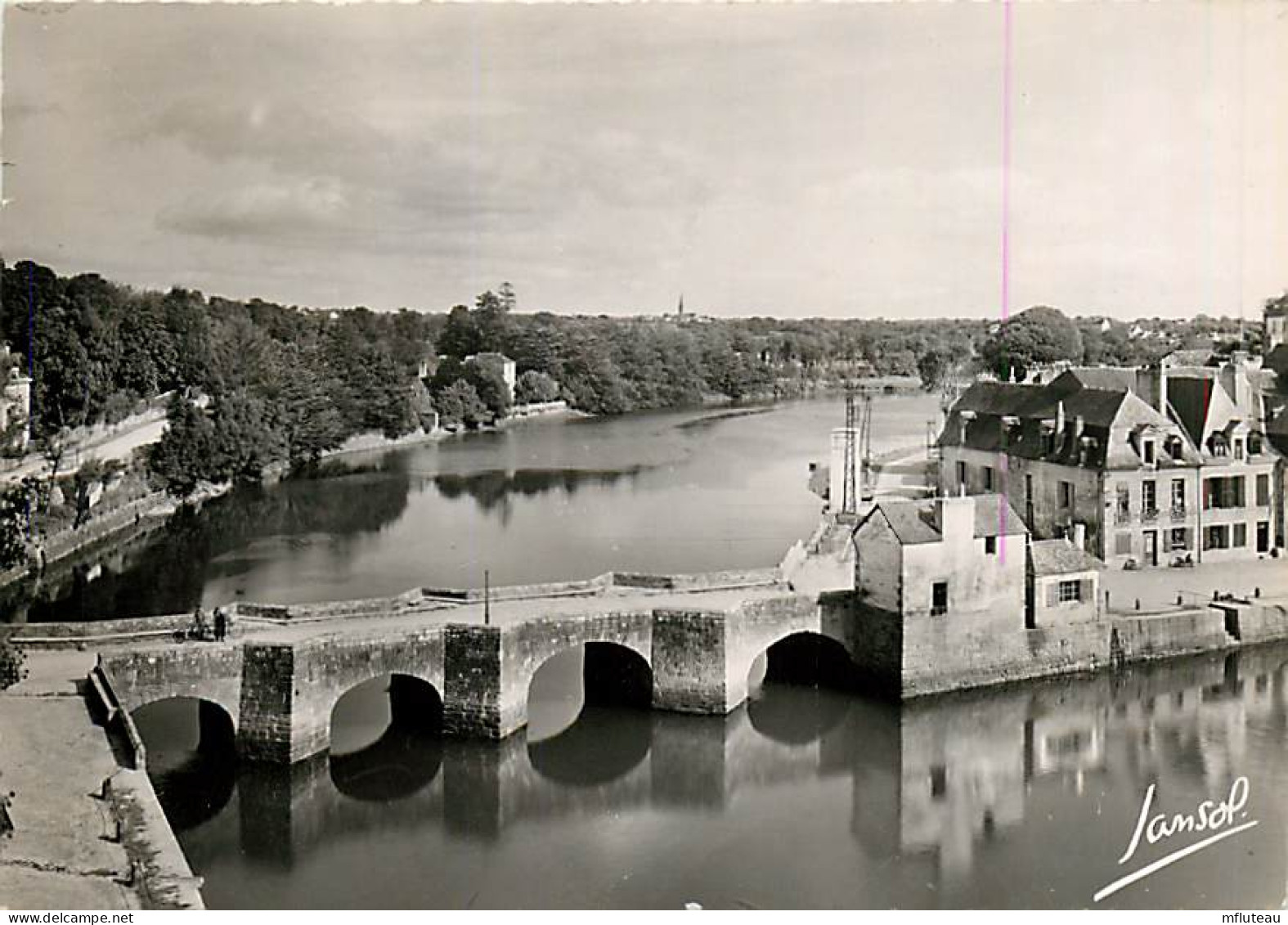 56* AURAY  Pont St Goustan CPSM (10x15cm)    MA71-0649 - Auray