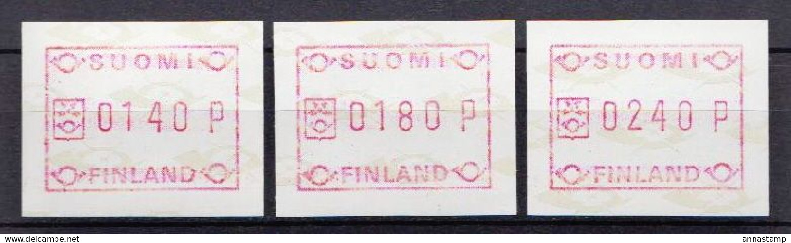 Finland MNH Stamps - Automatenmarken [ATM]