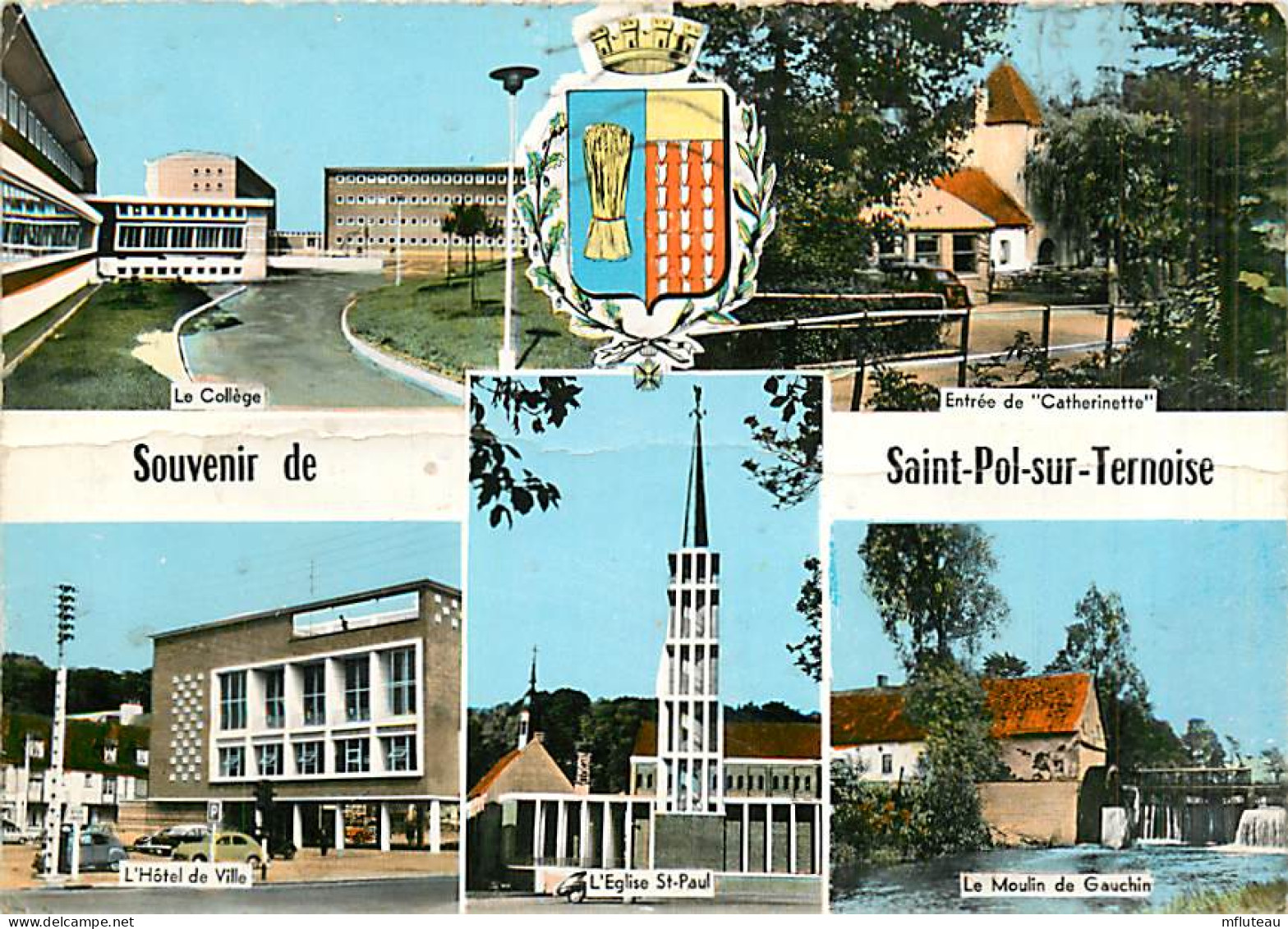 62* ST POL SUR TERNOISE  Multivues CPSM (10x15cm)                  MA72-0233 - Saint Pol Sur Ternoise