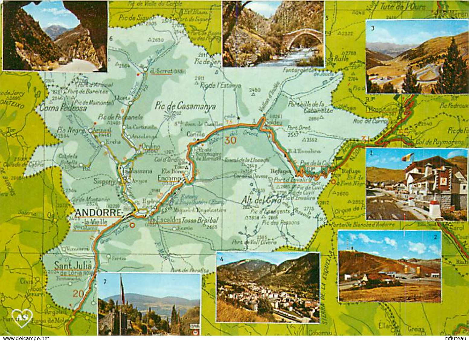 ANDORE  Carte Et  Multivues  CPM (10x15cm)                  MA73-0026 - Andorra