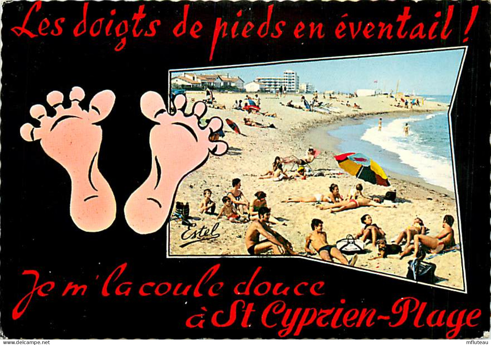 66* ST CYPRIEN PLAGE Humoristique  CPM (10x15cm)        MA72-0891 - Saint Cyprien