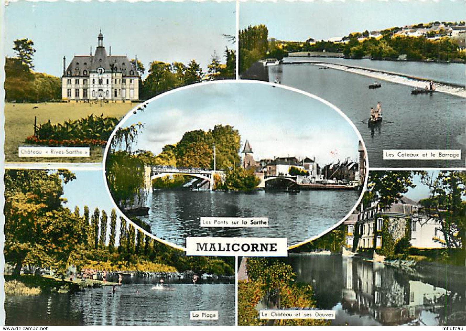 72* MALICORNE  Multivues CPSM (10x15cm)                   MA73-0626 - Malicorne Sur Sarthe