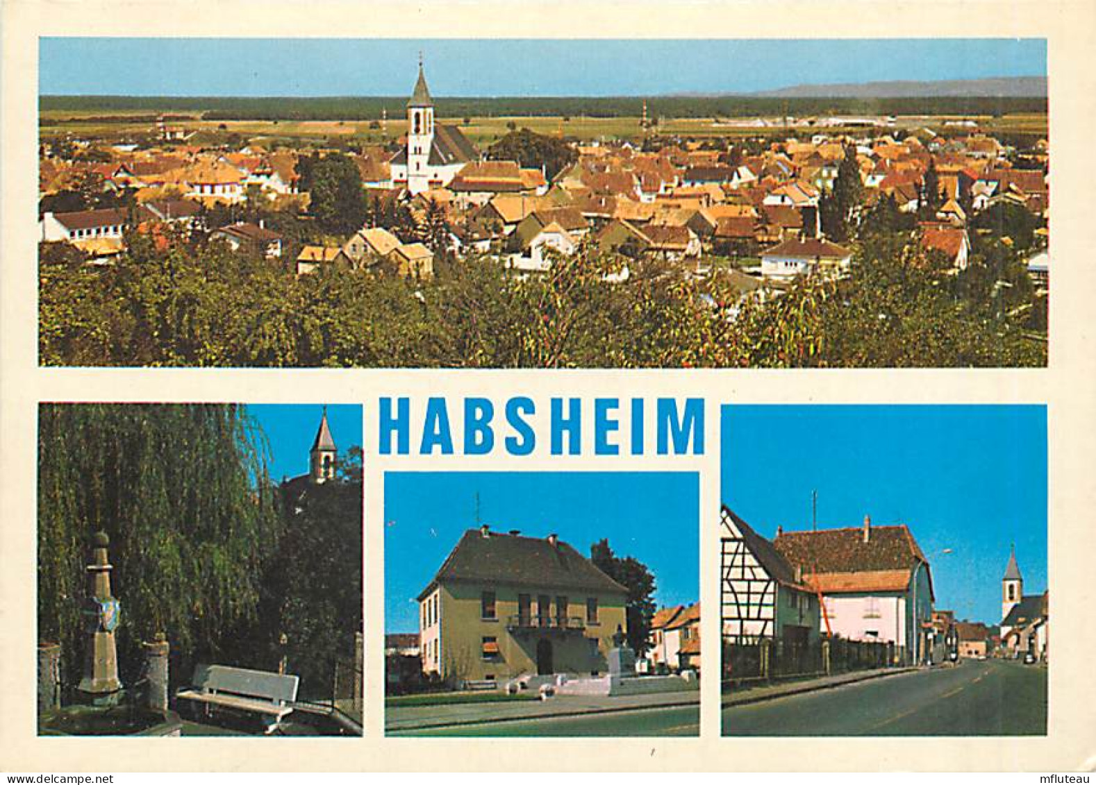 68* HABSHEIM  Multivues CPM (10x15cm)                   MA73-0305 - Habsheim