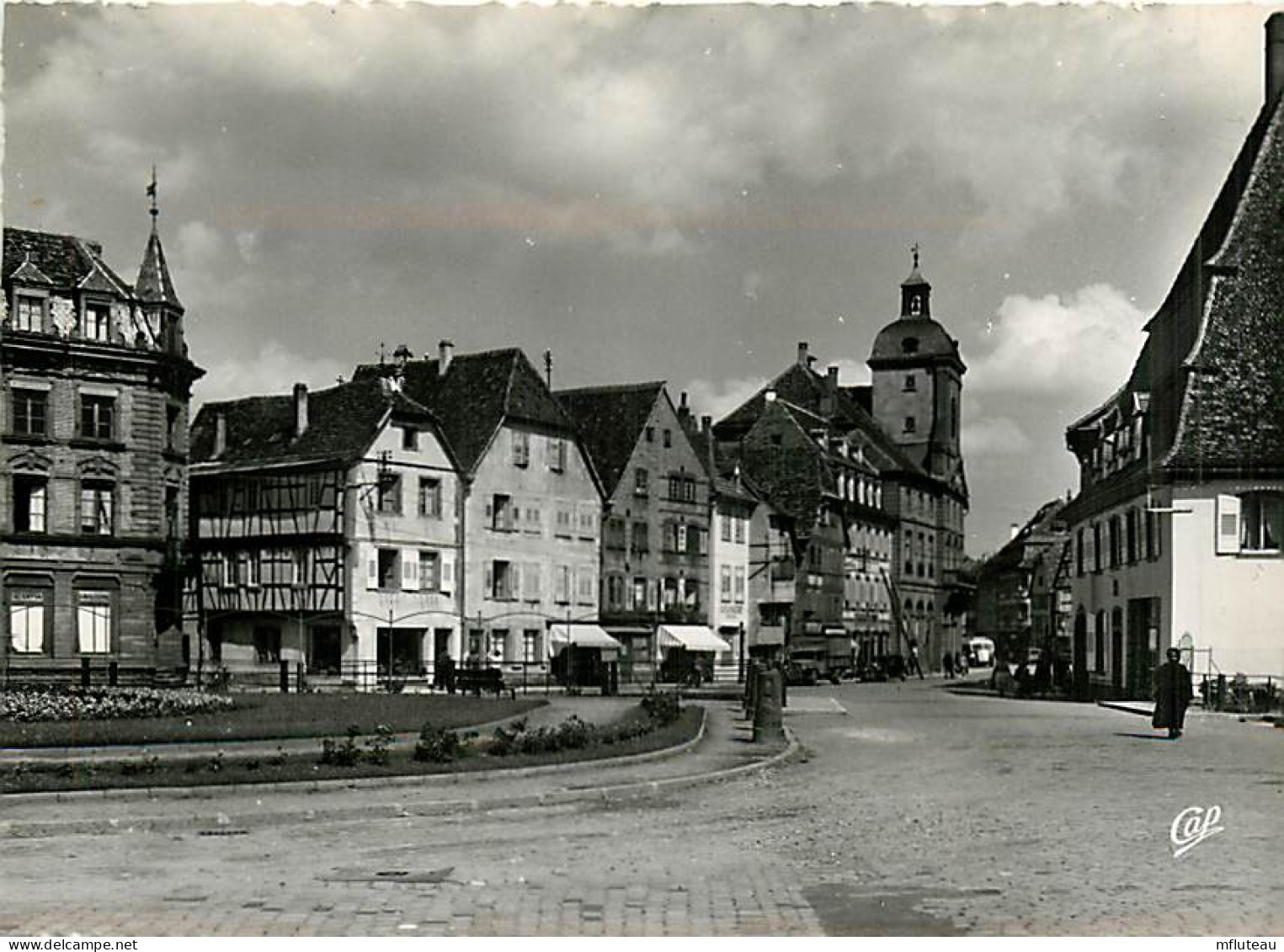 67* WISSEMBOURG  Vieux Marche Aux Poissons CPSM (10x15cm)                   MA73-0202 - Wissembourg