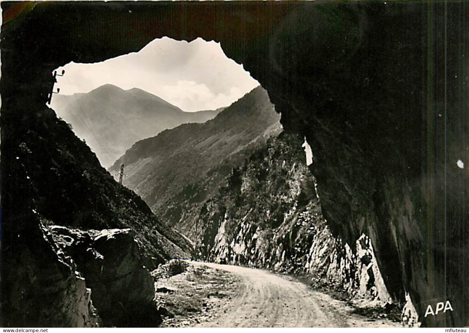 ANDORE  Tunnel Rte Massana CPSM (10x15cm)                  MA73-0160 - Andorre