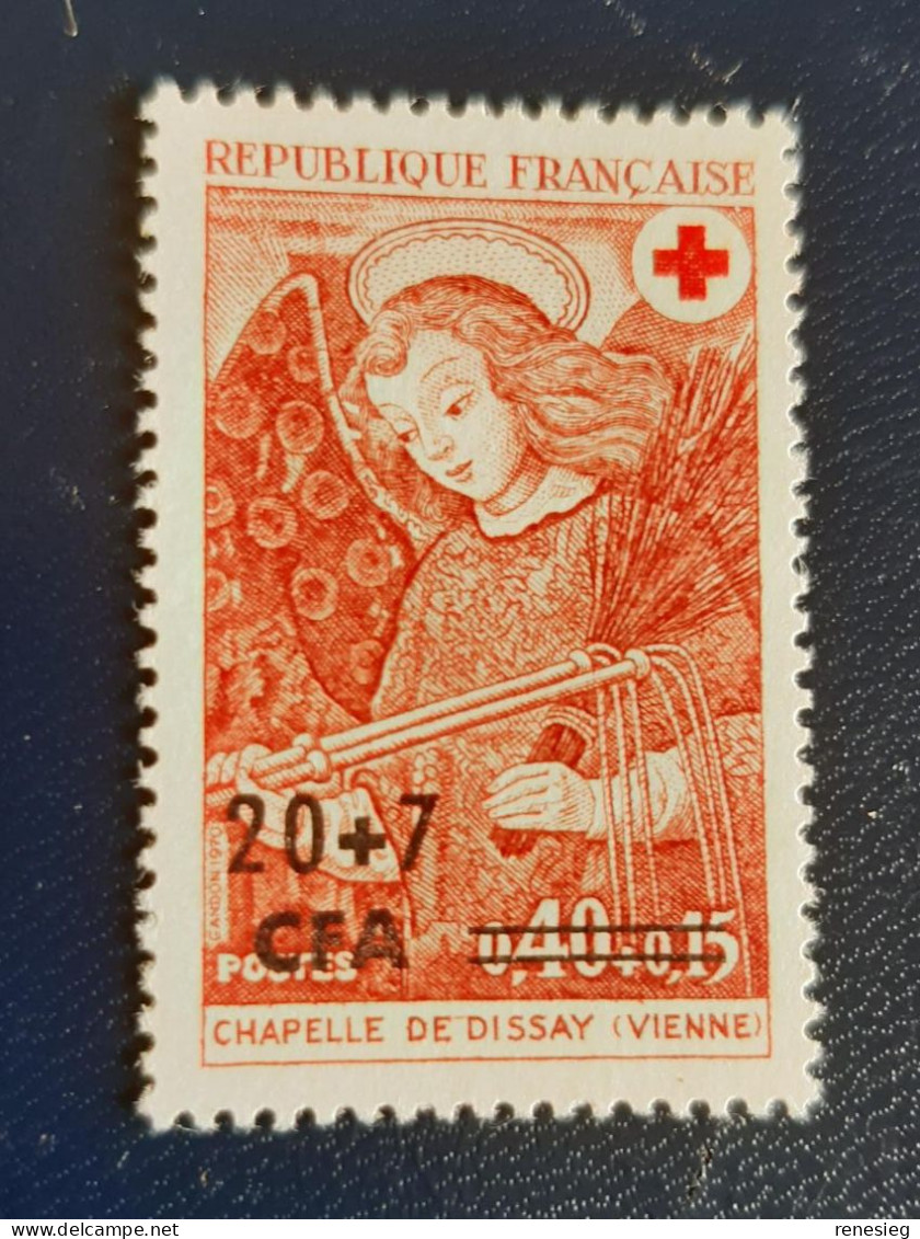 Réunion 1970 Croix-Rouge Yvert 392 MNH - Ongebruikt