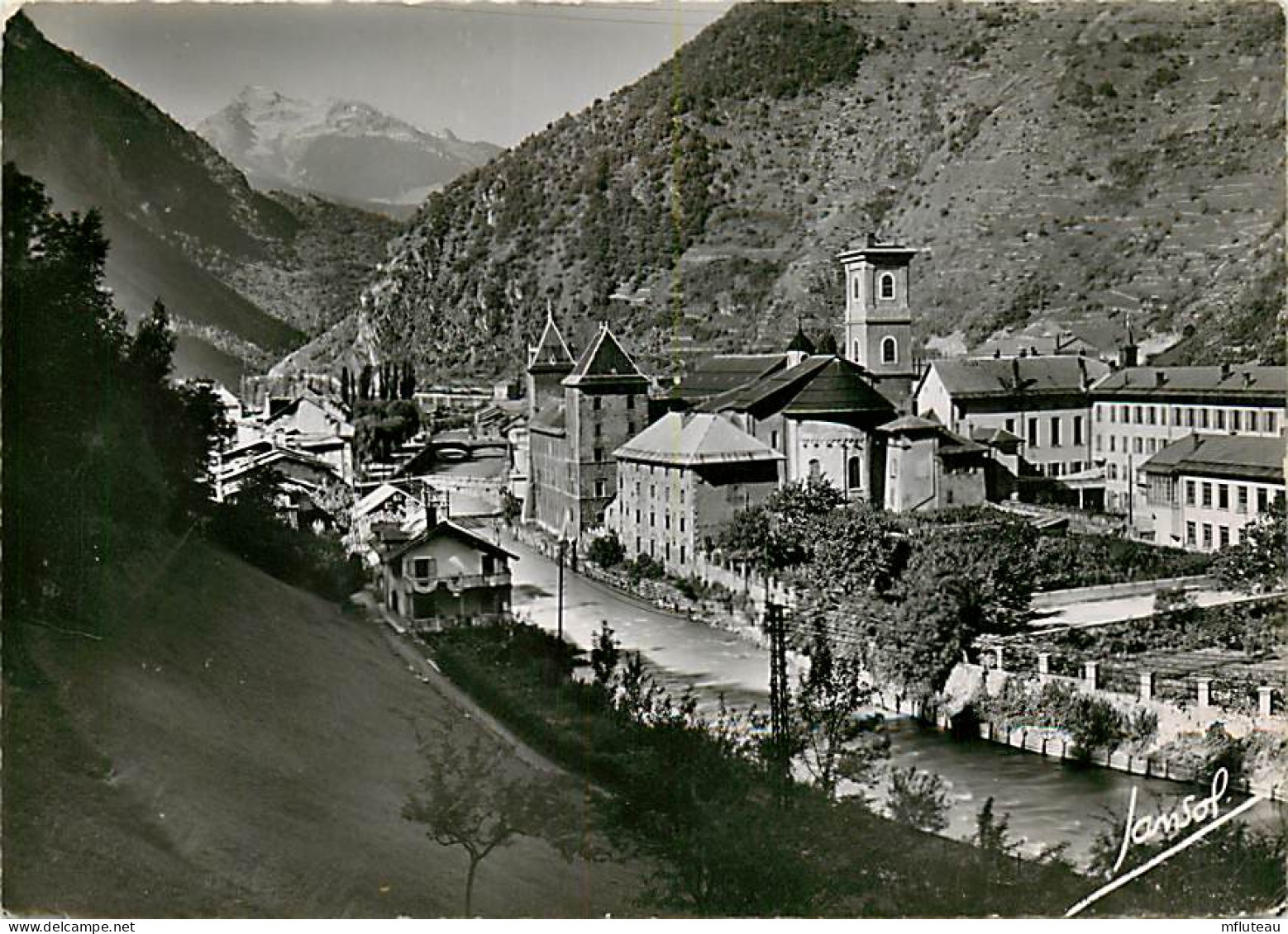 73* MOUTIERS  Jardins Eveche  CPSM (10x15cm)                   MA73-0685 - Moutiers