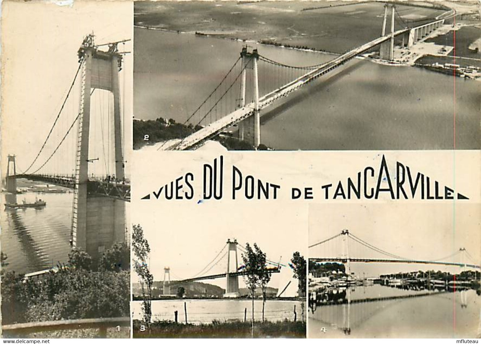 76* TANCARVILLE  Pont Multivues  CPSM (10x15cm)       MA74-0496 - Tancarville