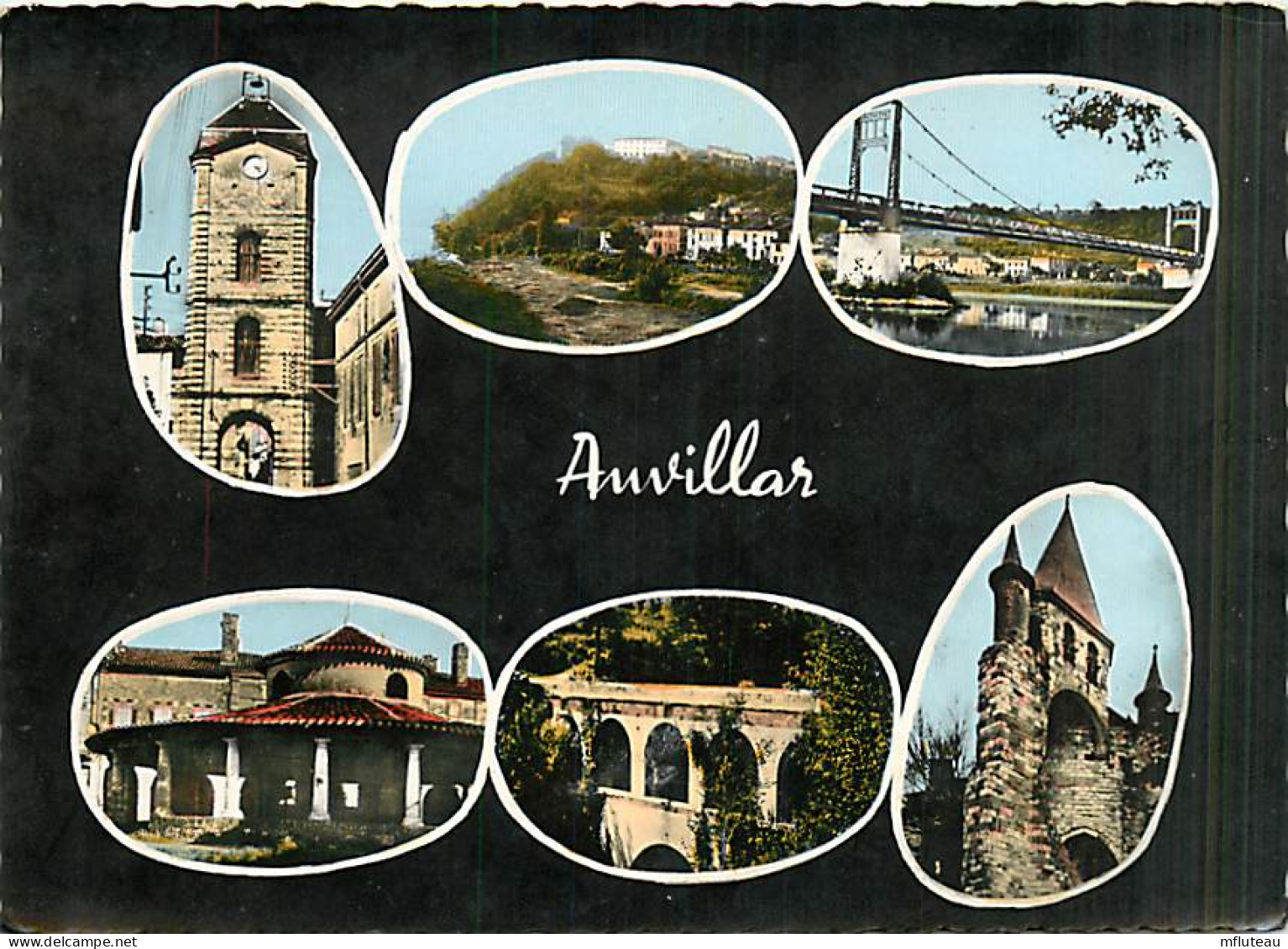 82* AUVILLAR  Multivues CPSM (10x15cm)        MA75-0091 - Auvillar