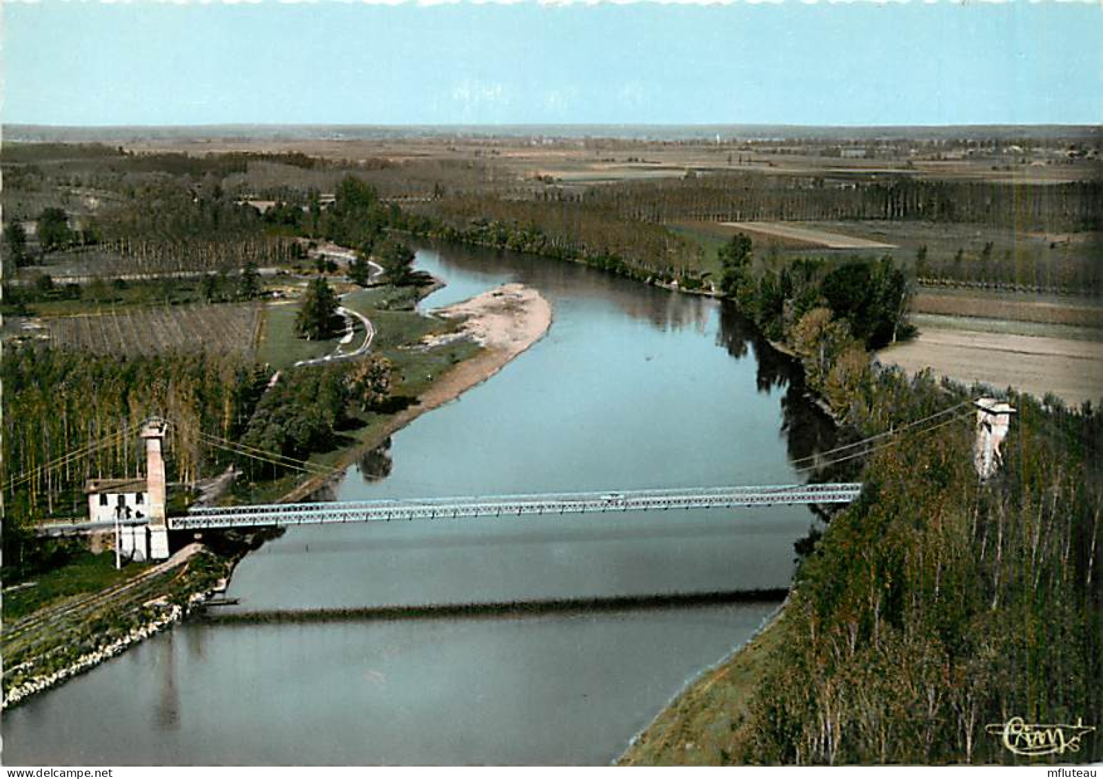 82* VERDUN SUR GARONEN Pont CPSM (10x15cm)        MA75-0080 - Verdun Sur Garonne