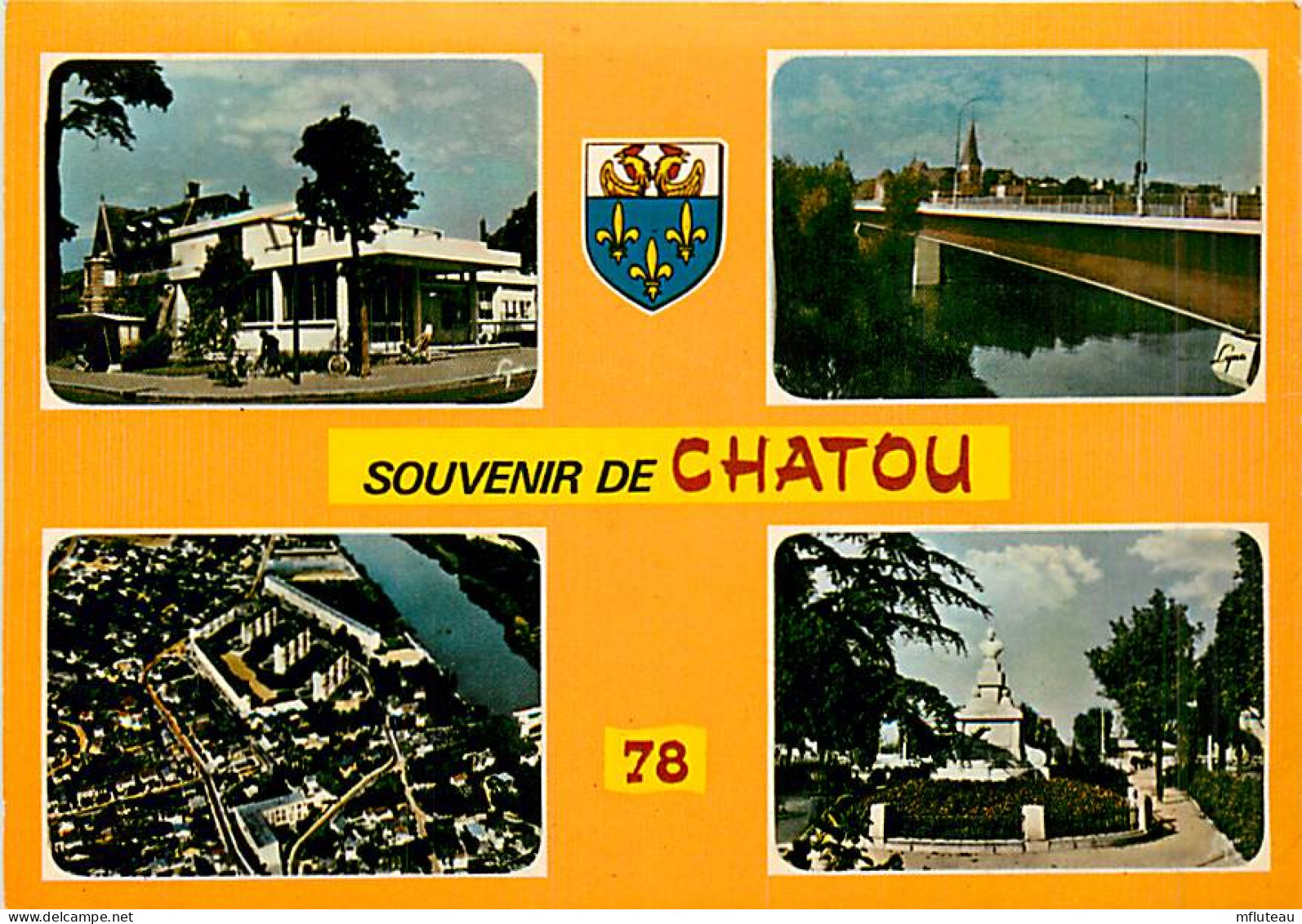 78* CHATOU  Multivues    CPM (10x15cm)        MA74-0937 - Chatou
