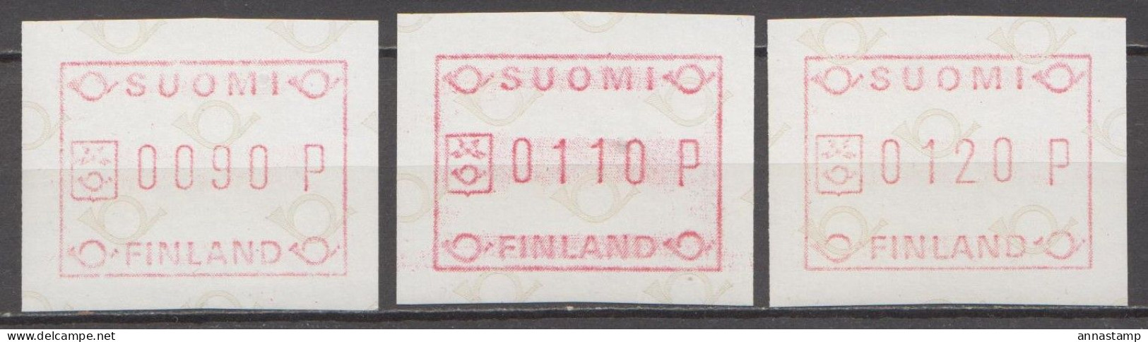 Finland MNH Stamps - Automaatzegels [ATM]