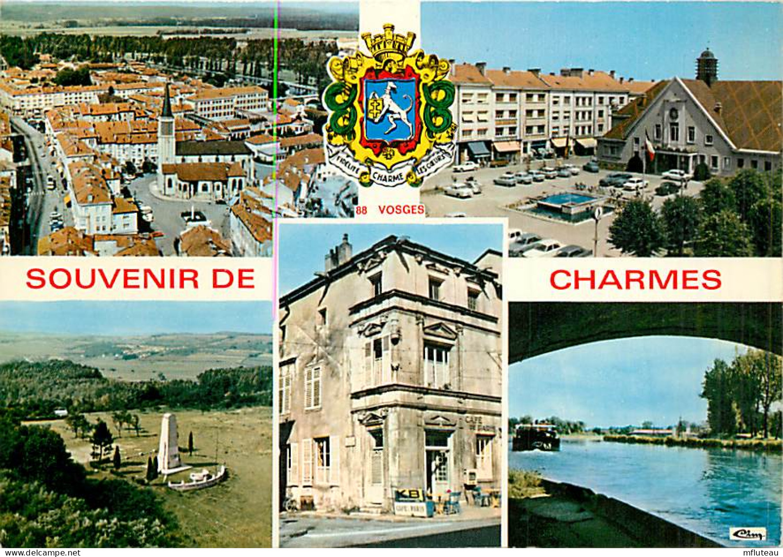 88* CHARMES Multivues CPM (10x15cm)         MA75-0749 - Charmes