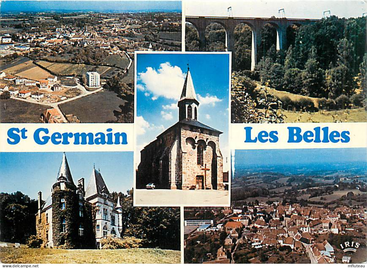 87* ST GERMAIN LES BELLES Multivues CPM (10x15cm)        MA75-0639 - Saint Germain Les Belles