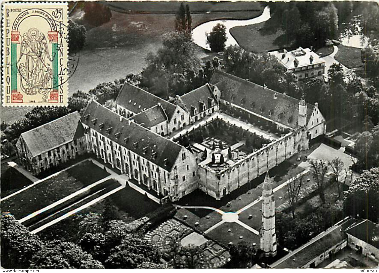 95* ROYAUMONT Abbaye CPSM (10x15cm)         MA75-1214 - Asnières-sur-Oise