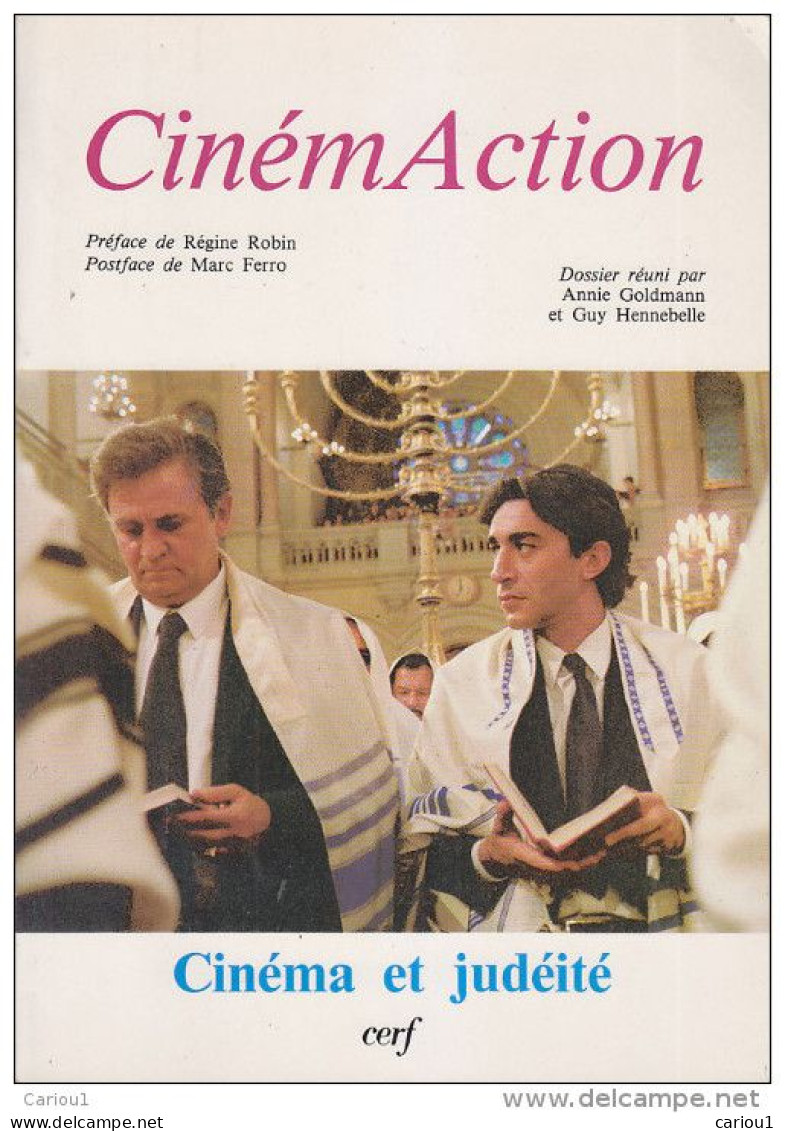 C1  CINEMACTION 37 1986 - CINEMA ET JUDEITE Illustre JUDAICA Port Inclus France - Revistas