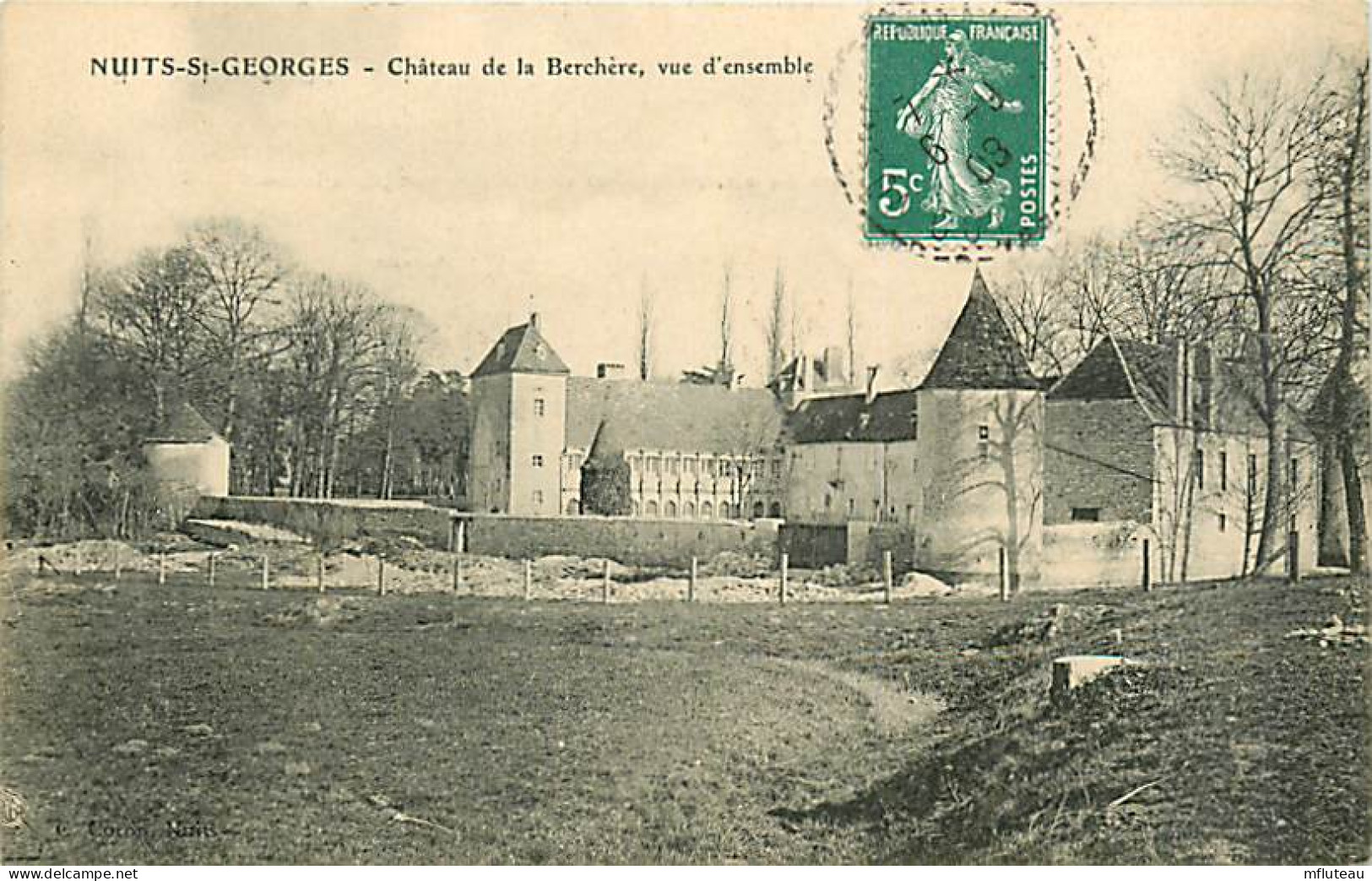 21* NUITS ST GEORGES  Chateau De La Berchere             MA77-0269 - Nuits Saint Georges