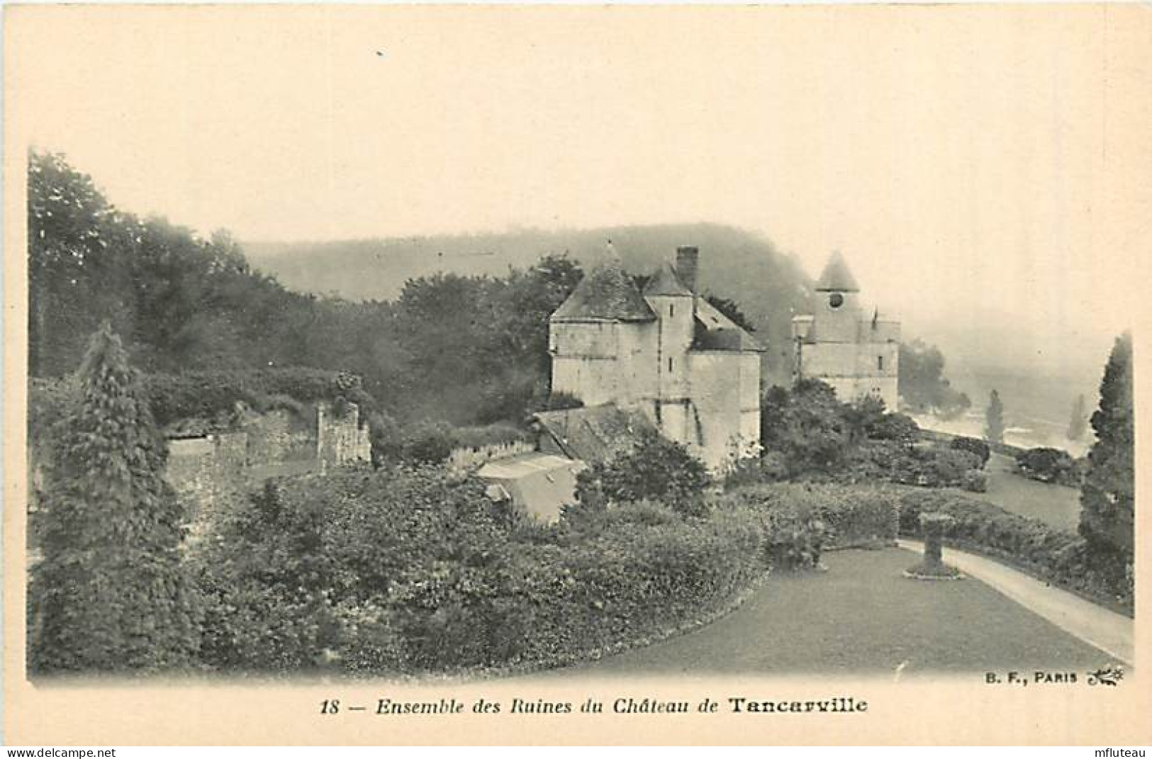 76* TANCARVILLE Ruines Chateau    MA77-1239 - Tancarville
