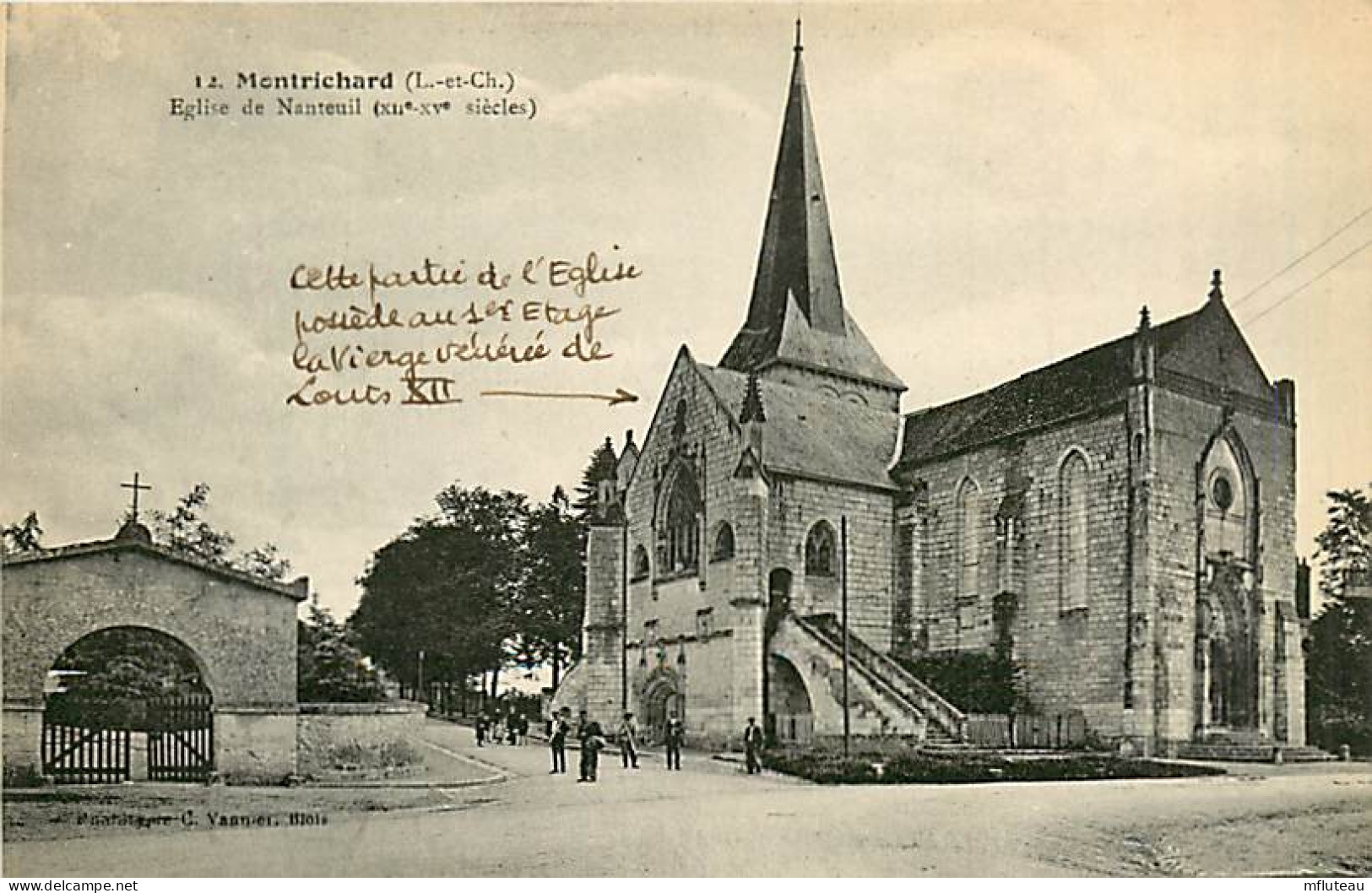 41* MONTRICHARD Eglise De Nanteuil            MA78-0680 - Montrichard