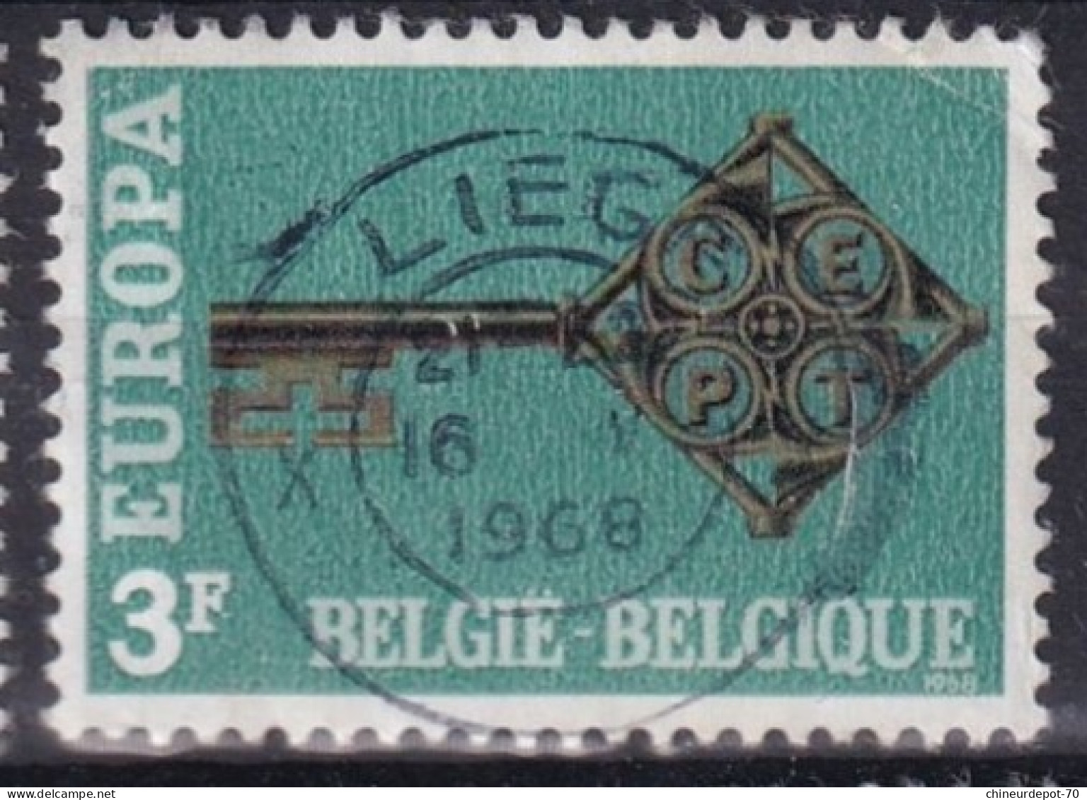 CLES EUROPA LIEGE - Used Stamps
