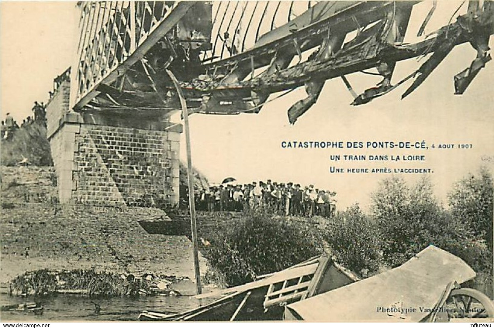 49* LES PONTS DE CE Deraillement 1907                MA78-1172 - Les Ponts De Ce