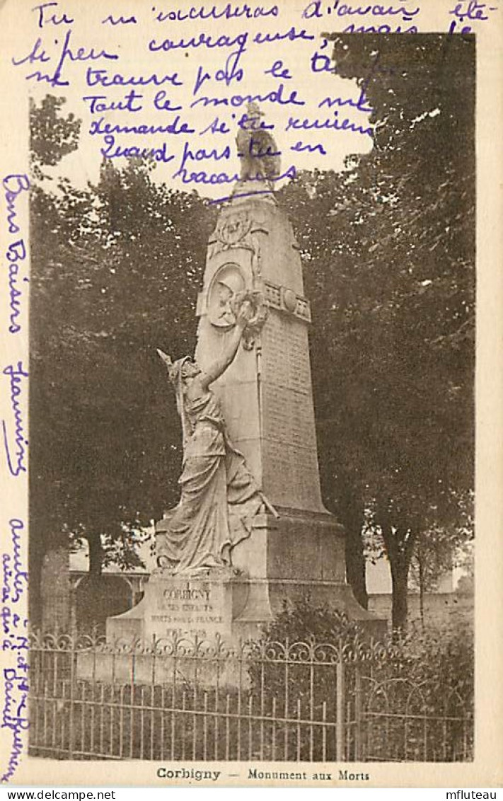 58* CORBIGNY  Monument Aux Morts                      MA79-0790 - Corbigny