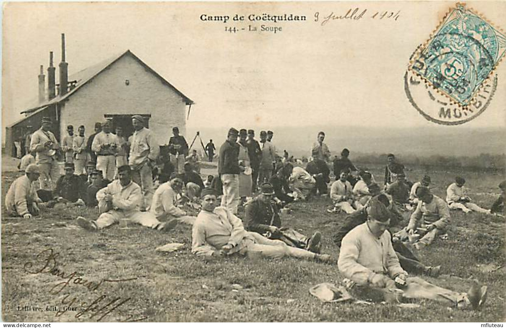 56* COETQUIDAN Camp - La Soupe                  MA79-0756 - Guer Cötquidan