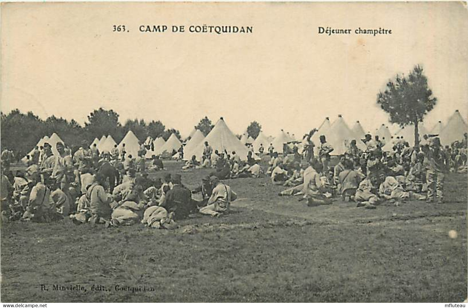56* COETQUIDAN Camp Dejeuner                     MA79-0635 - Guer Coetquidan
