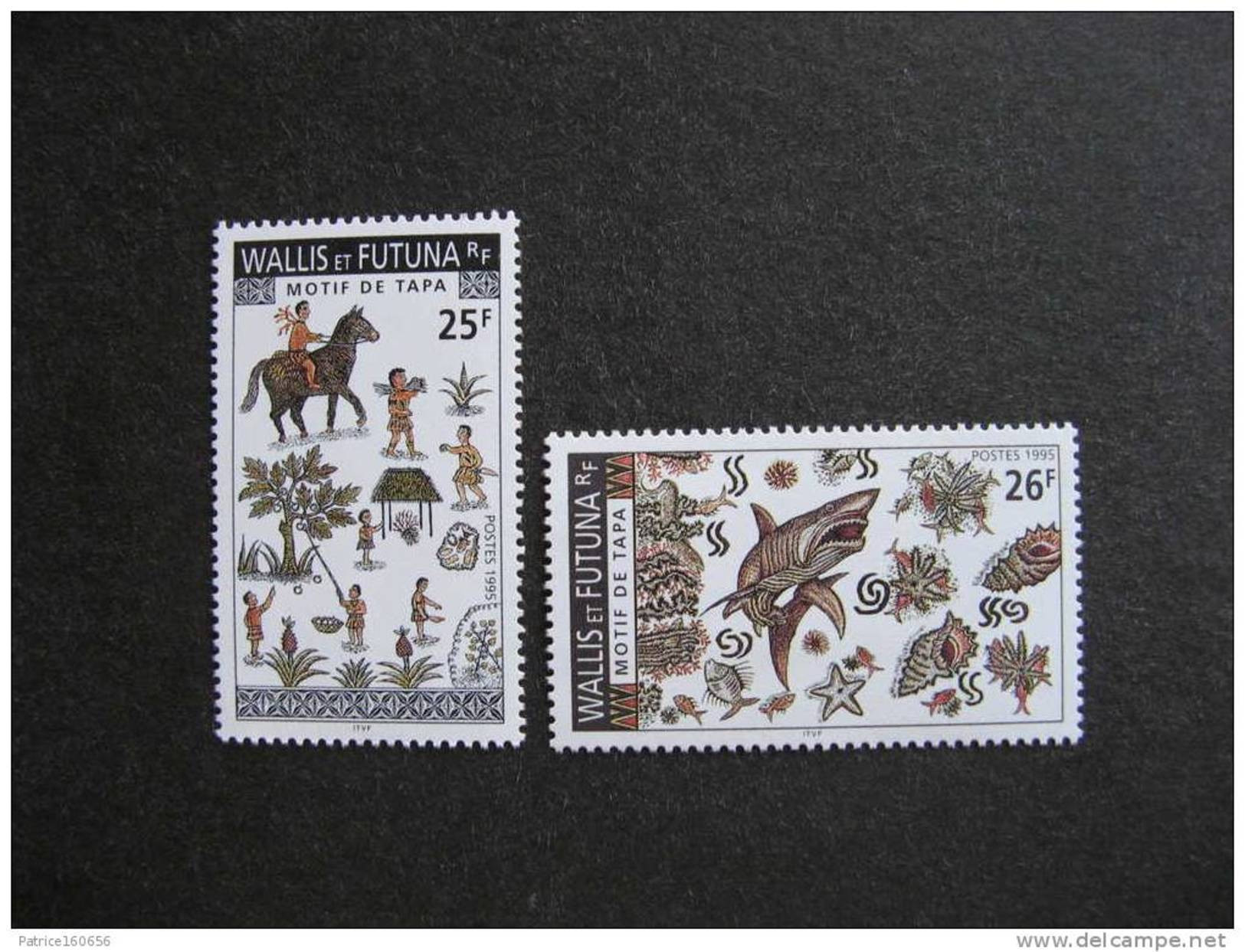 Wallis Et Futuna: TB  Paire N° 483 Et N°484, Neufs XX. - Ungebraucht