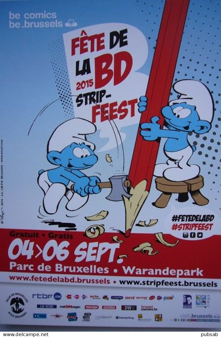 BD / La Fête De La BD / LES SCHTROUMPFS / PEYO - Comicfiguren
