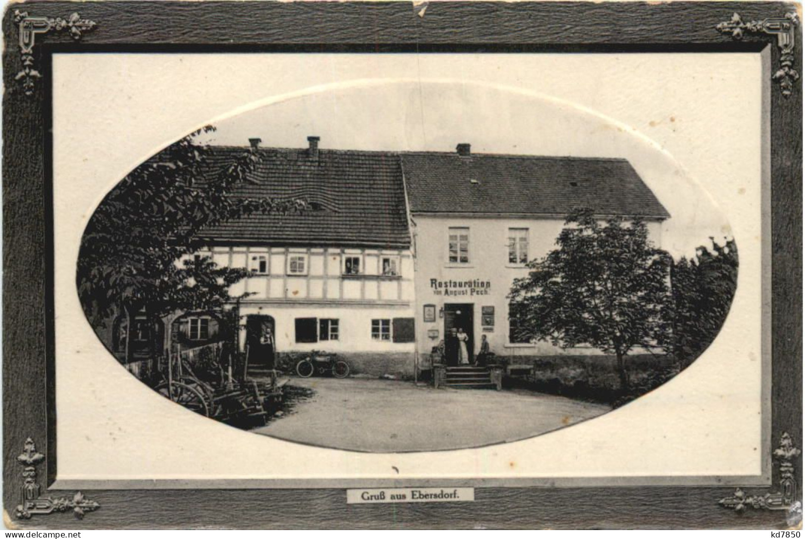 Gruss Aus Ebersdorf Bei Löbau - Loebau