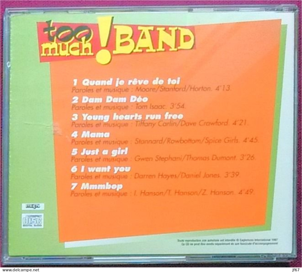Too Much ! Band N°2 (CD) - Andere & Zonder Classificatie
