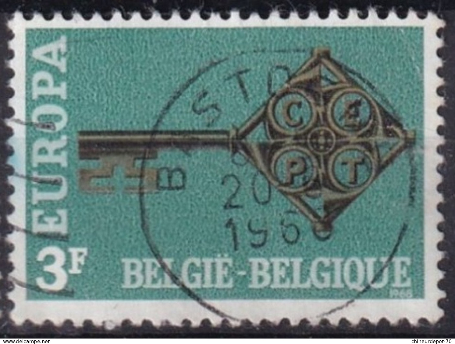 CLES EUROPA BASTOGNE - Used Stamps