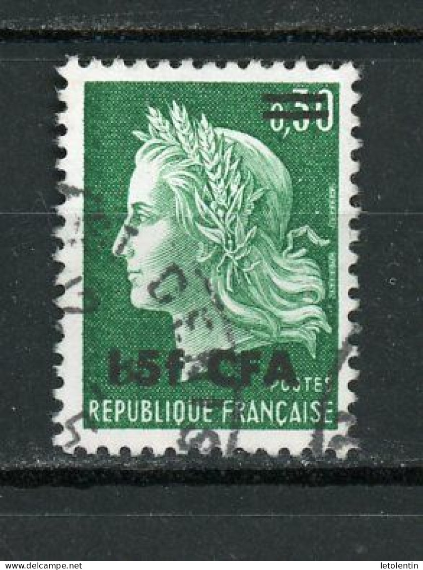 FRANCE SURCHARGÉ CFA - CHEFFER - N° Yvert 384 Obli. - Used Stamps