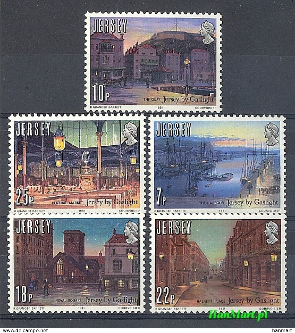 Jersey 1981 Mi 257-261 MNH  (ZE3 JRS257-261) - Other