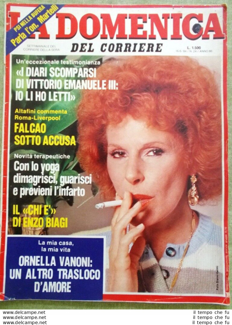 La Domenica Del Corriere 16 Giugno 1984 Bob Dylan Mastroianni Roma Prost McLaren - Altri & Non Classificati