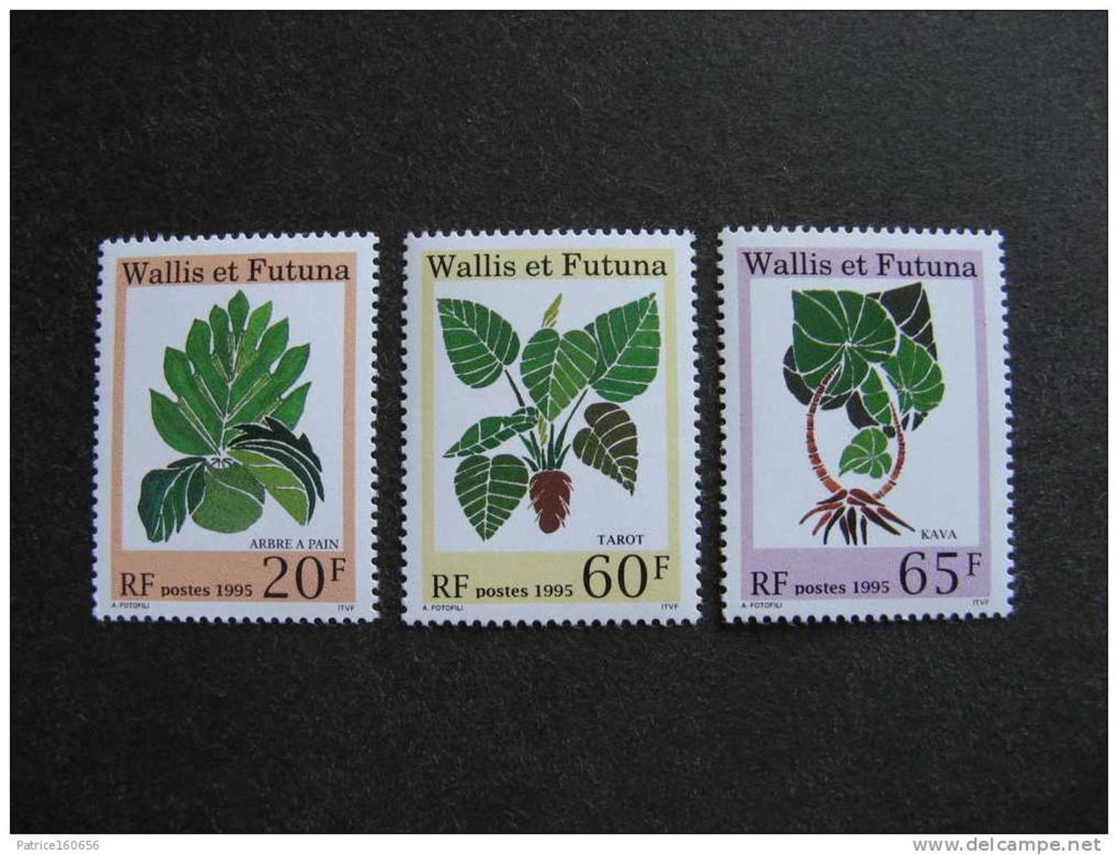 Wallis Et Futuna:  TB Serie N° 480 Au N°482, Neufs XX. - Unused Stamps