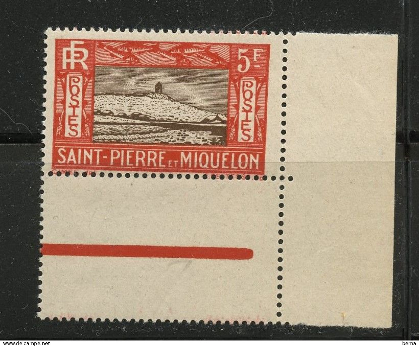 SAINT PIERRE ET MIQUELON 157 LUXE NEUF SANS CHARNIERE - Nuovi