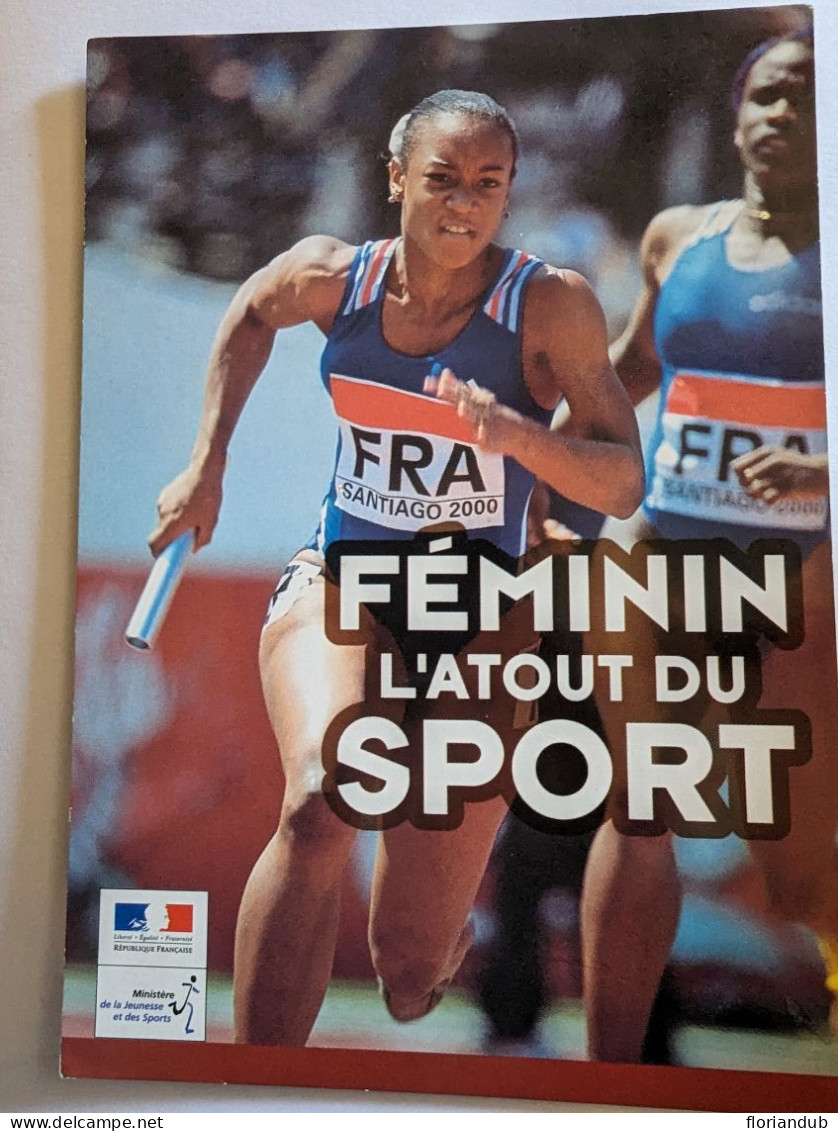 CP - Athlétisme Féminin L'atout Du Sport - Atletiek