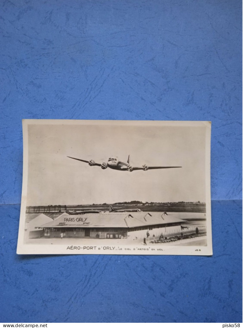 France-aero-port D'orly-fg-1952 - Aerodromes