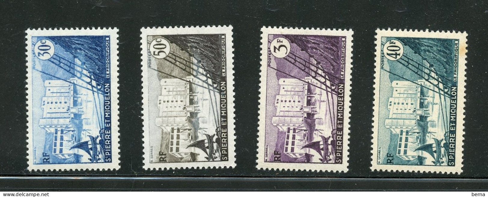 SAINT PIERRE ET MIQUELON  348/351 LUXE NEUF SANS CHARNIERE - Unused Stamps
