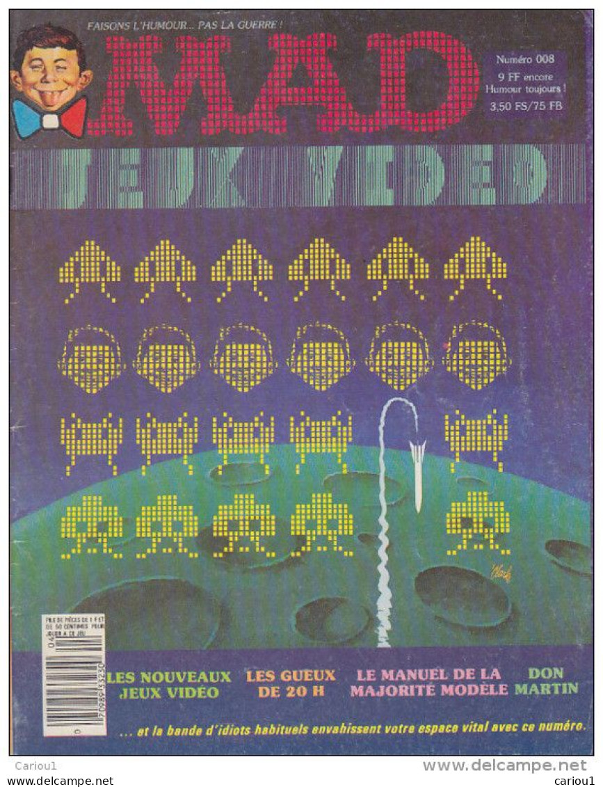 C1 Revue MAD # 8 Grafika 1982 DON MARTIN Jack DAVIS Dave BERG George WOODBRIDGE PORT INCLUS FRANCE - Andere Magazine