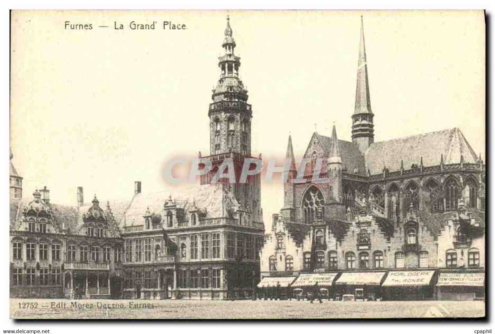 CPA Furnes La Grand Place - Veurne