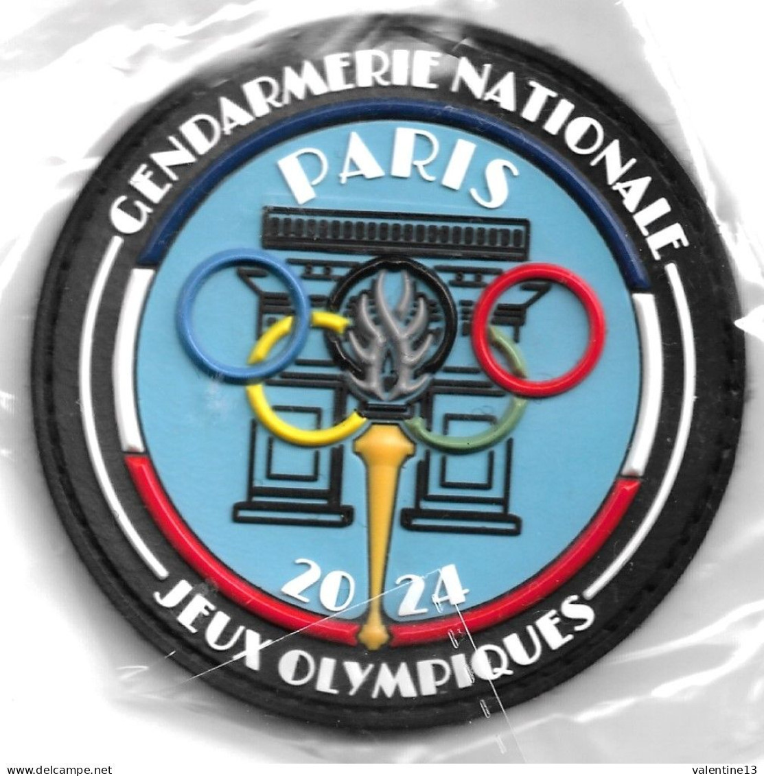 Ecusson PVC GENDARMERIE NATIONALE PARIS 2024 - Policia